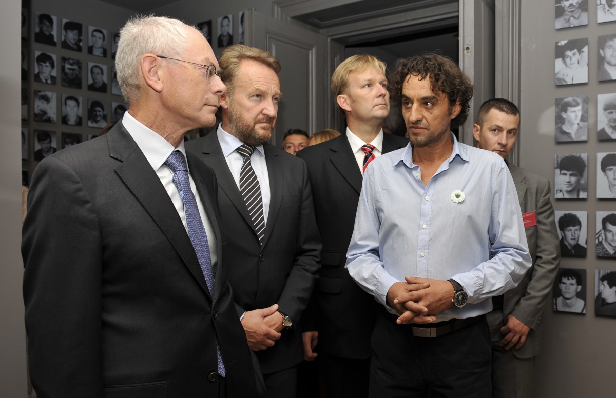 European Council President Herman Van Rompuy visited Gallery 11/07/95